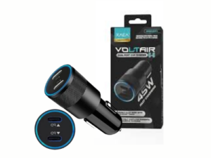 CABEZAL PARA AUTO 2 PUERTOS 45W C-C XAEA MODX-00C4 VOLTAIR