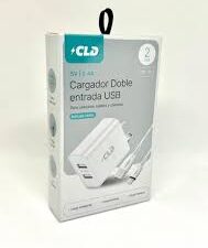 CARGADOR CLD 2 ENTRADAS USB A LIGHTNING CW02