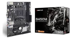 MOTHERBOARD MB Biostar B450mhp Am4 Ddr4