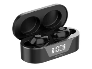 AURICULAR INALAMBRICO NETMAK BIZA 4HS APROX BT 5.0 NM-BIZA NEGRO