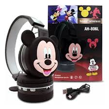 AURICULAR VINCHA PERSONAJES MICKEY BLUETOOTH
