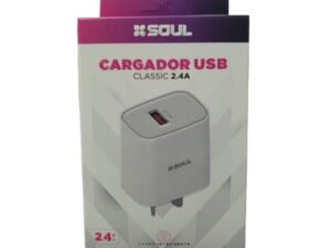 CABEZAL PUERTO USB 2.4A SOUL CVJ-XUSB1