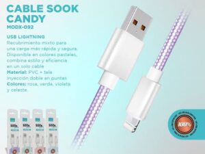 CABLE LIGHTNING 1M XAEA MODX-092 SOOK CANDY